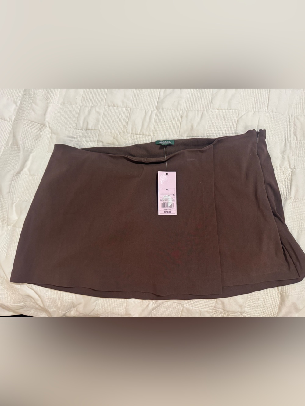 wild fable Chocolate Brown Skort with Retail Tag